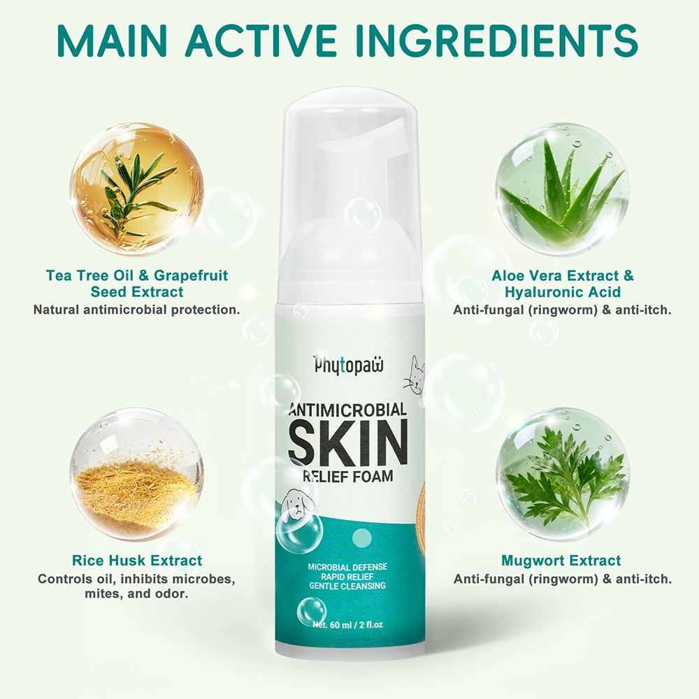 Antimicrobial Skin Relief Foam